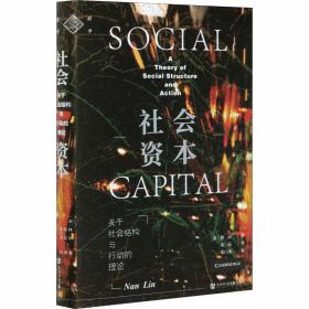 社会资本 关于社会结构与行动的理论 经济理论、法规 (美)林南