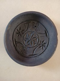 黑陶制面模子 直径13.5 图六七小磕