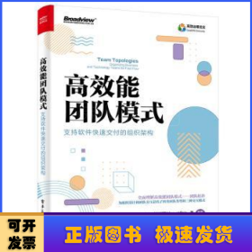 高效能团队模式：支持软件快速交付的组织架构（全彩）