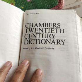 张氏20世纪辞典
CHAMBERS
TWENTIETH
CENTURY
DICTIONARY