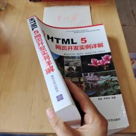 HTML 5网页开发实例详解