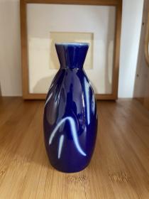 日本回流 酒壶 花器 插花 青花 单只 造型优美 发色好 收藏使用均可