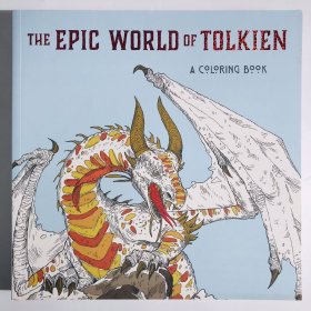 The Epic World of Tolkien: A Coloring Book