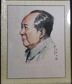 晚年毛泽东画像（原作）