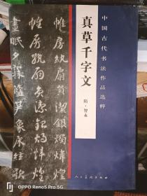 中国古代书法作品选粹·真草千字文(隋)僧智永