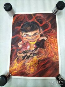 纯手绘画