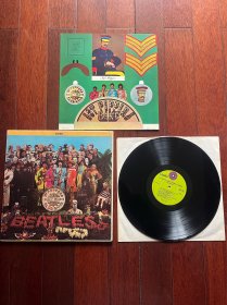 披头士The Beatles黑胶LP佩珀军士Sgt Pepper's Lonely Hearts Club Band甲壳虫乐队正品US美版Capitol版超稀有 全网独家