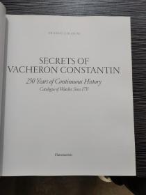 SECRETS OF VACHERON CONSTANTIN（附光盘）江诗丹顿的秘密