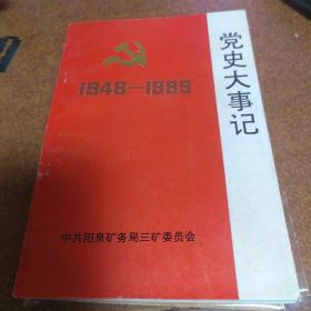 阳泉矿务局三矿党史大事记