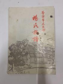 普宁市延长埔 杨氏族谱