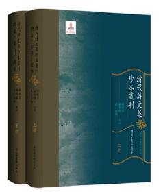 清代诗文集珍本丛刊（总目/索引/提要/全二册）