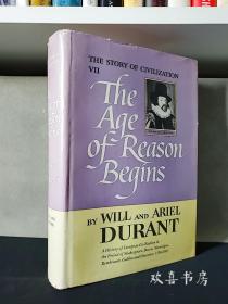 The Story of Civilization Ⅶ：The Age of Reason Begins ,  By Will Durant & Ariel Durduant.杜兰特：文明的故事。