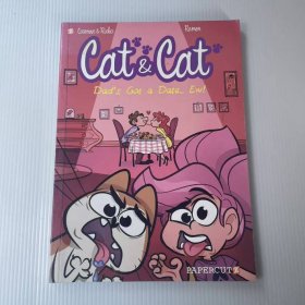 英文原版 Cat and Cat Dad’s Got a Date貓和貓爸爸有個約會