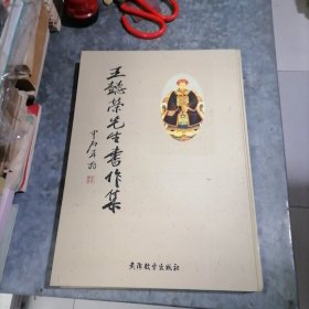 王懿榮先生書作集 大8開精裝品好 中排書架下