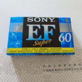 SONY EF60（全新未拆封磁带）