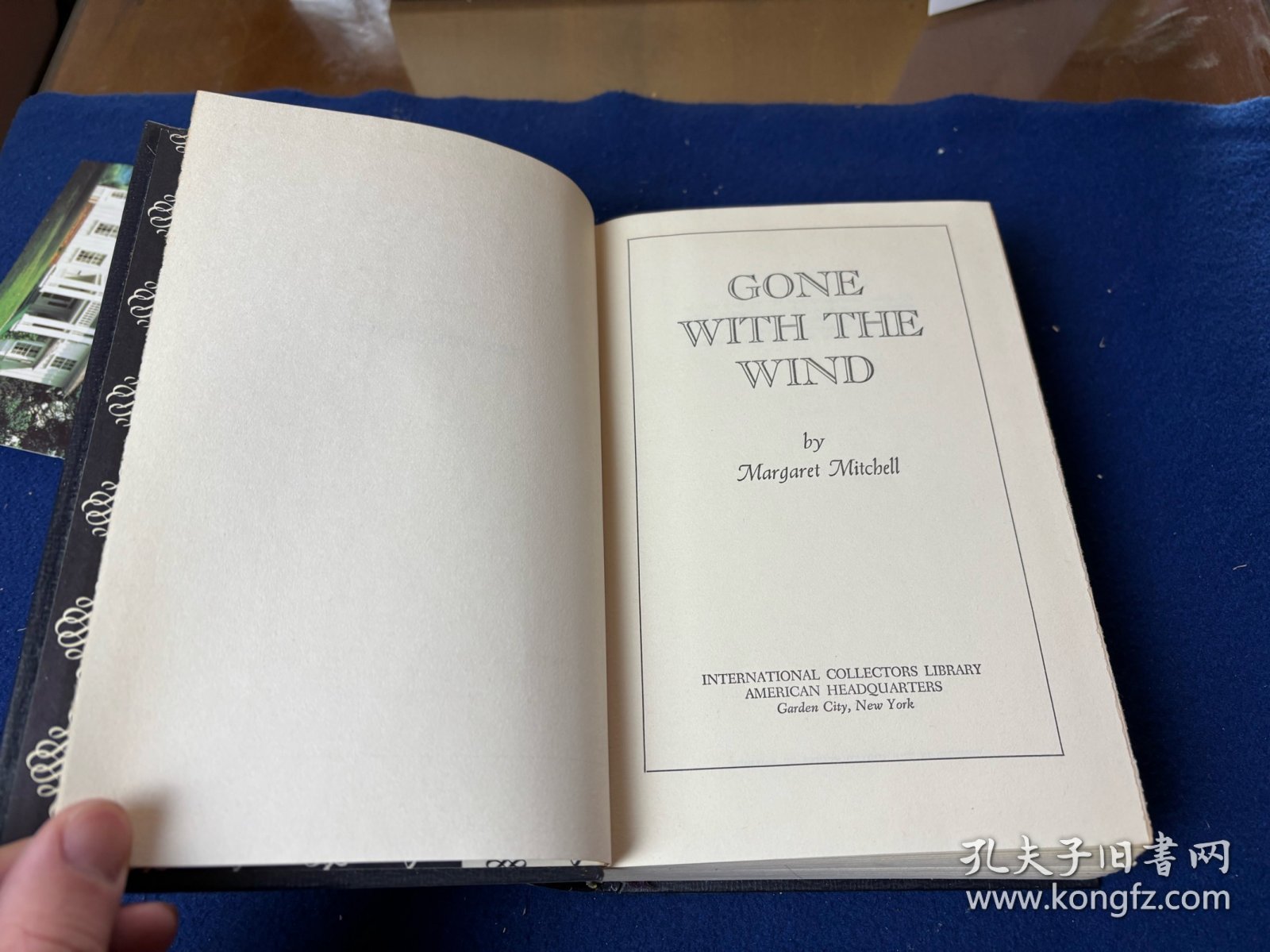 1936年毛边本，英文原版《飘》/《乱世佳人》（Gone With the Wind）