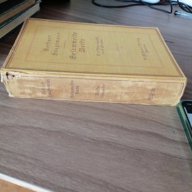 efammelte Berfe 5 百年老书