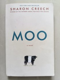 英文原版 Moo 奶牛眸哞叫 青少年小说 纽伯瑞金奖作者Sharon Creech 英文版 进口英语原版书籍