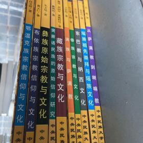 中国少数民族宗教与文化丛书：全套十册