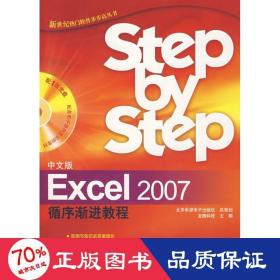 中文版excel 2007循序漸進(jìn)教程（1cd） 計算機(jī)基礎(chǔ)培訓(xùn) 龍騰科技