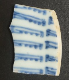 清代青花古瓷片(20)