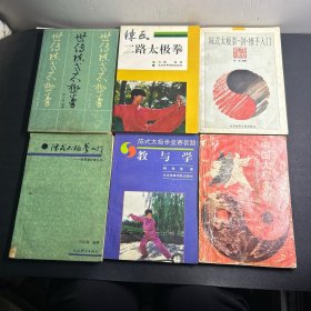 陈氏太极系列：陈氏太极拳入门、陈式太极拳·剑·推手入门、陈氏二路太极拳、世传陈式太极拳、陈氏太极拳竞赛套路教与学、中国太极名拳 陈氏太极拳详解