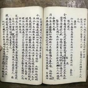 手抄本精抄清代名医<周晓炎>抄《雷公炮炙》医书一厚册
共153筒子页
内容珍贵