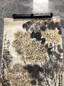 陕西渭南地区书画家乔春政先生八十年代书画作品一组