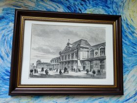 1898年法国出品《新巴黎奥尔良火车站》