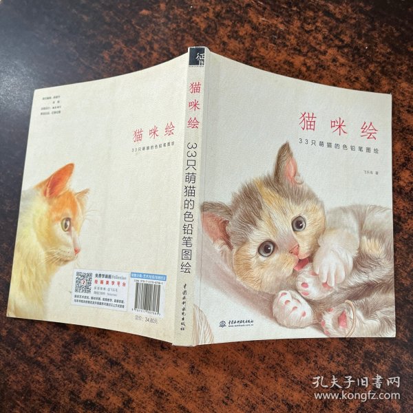 猫咪绘：33只萌猫的色铅笔图绘