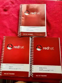 redhat 红帽系统管理 一 二三 学生工作簿 3本合售