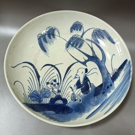 青花盘