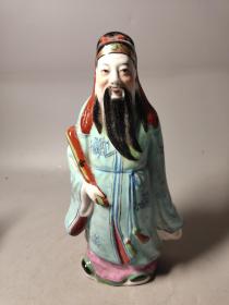 70-80年代，景德镇雕塑瓷厂福禄寿三星，3