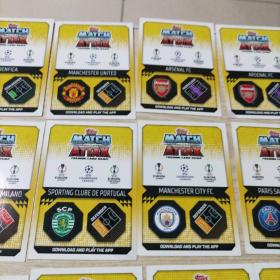 TOPPS足球球星卡30张