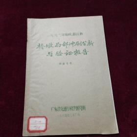 桥墩局部冲刷分析与验证报告