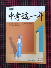 保正版！2022万唯中考这一年中学生青春励志书籍初中课外读物高效学习方法逆袭高手七八九年级作文畅销万维