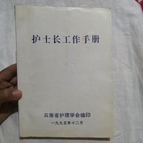 护士长工作手册（大理州医院一护士长记录有查房记录及会议记录和工作总结等日记）