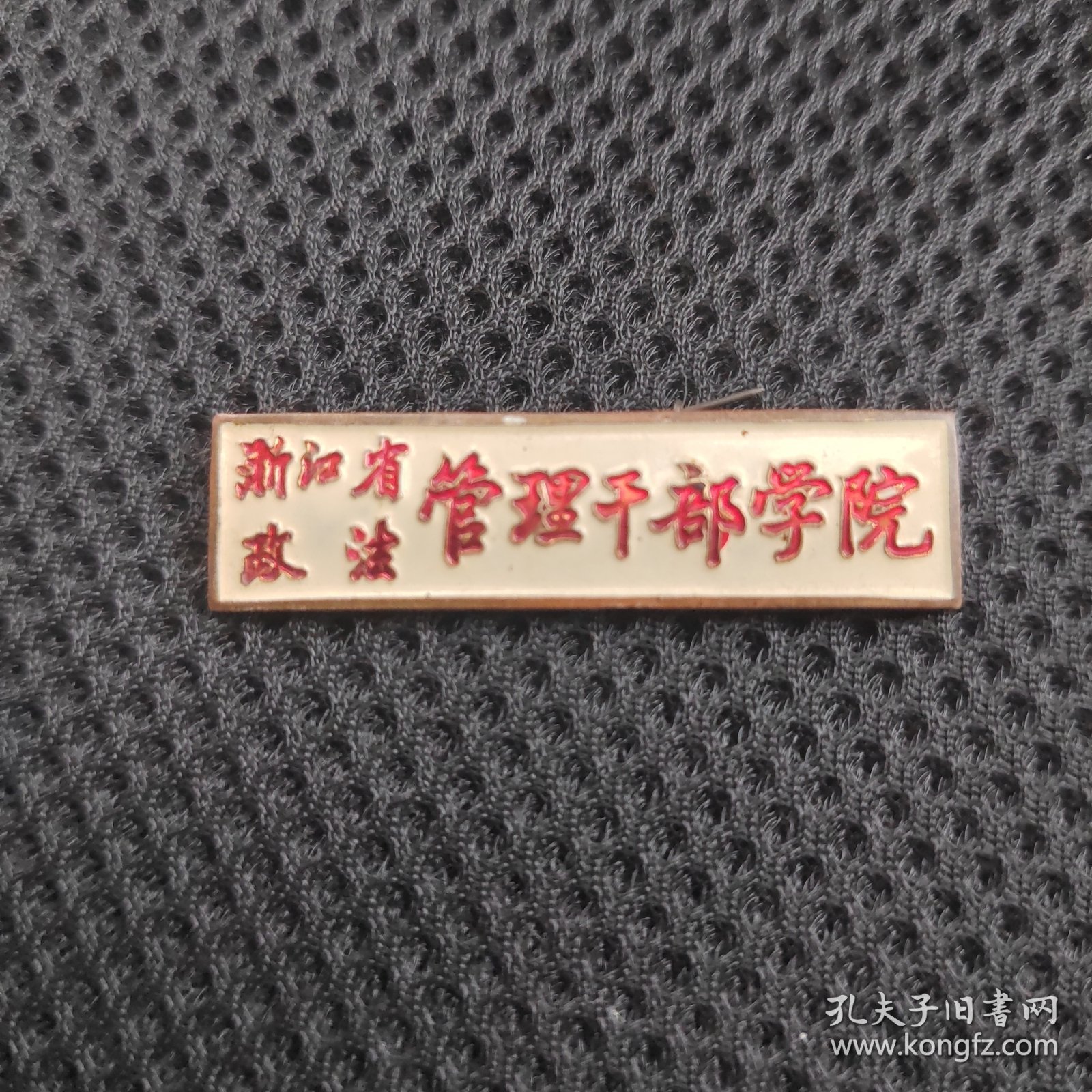 浙江省政法管理干部学院，校徽章