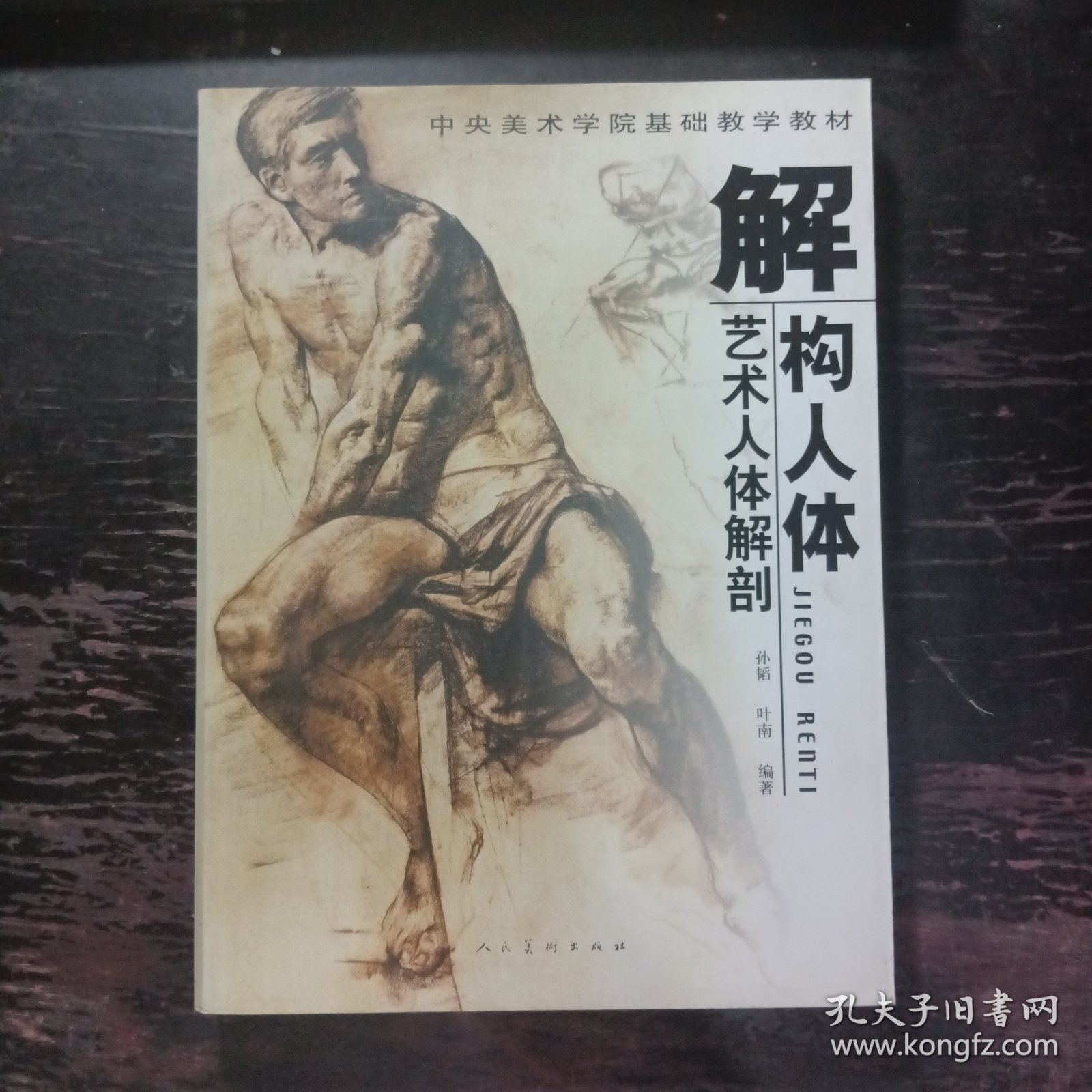 正版 解构人体-艺术人体解剖 孙韬叶南 人民美术出版社