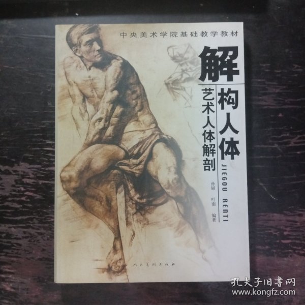 正版 解构人体-艺术人体解剖 孙韬叶南 人民美术出版社