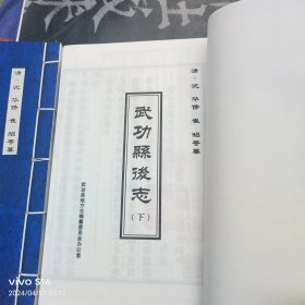 武功县志（线装） 上下册