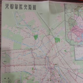 天津市区交通图