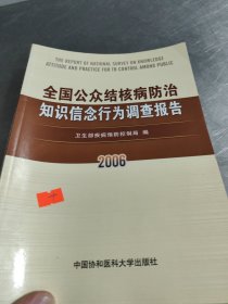 全国公众结核病防治知识信念行为调查报告:2006年