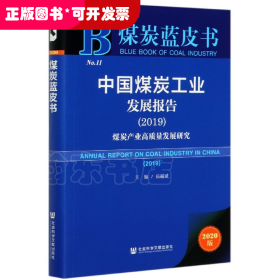 煤炭蓝皮书：中国煤炭工业发展报告（2019）