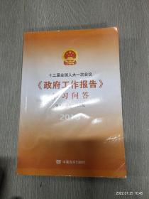 十三届全国人大一次会议<政府工作报告>学习问答（中央新闻联播推介，党员干部指定学习用书）