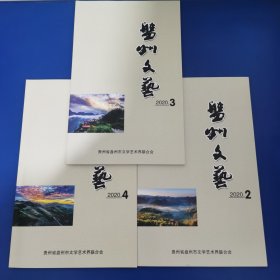 杂志期刊：盘州文艺(2020 年 2-4 期共 3 本合售)