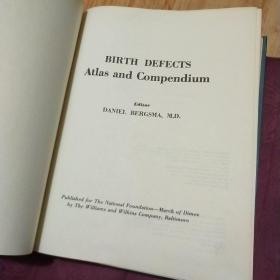 BIRTH DEFECTS ATLAS AND COMPENDIUM