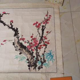 李观泰花鸟画（手绘）