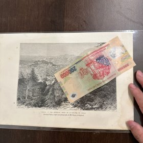 印度 西姆拉 木版印刷 1882年