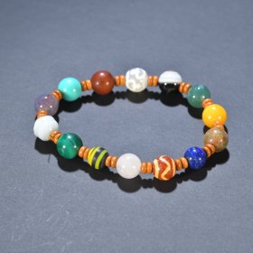 藏传多宝珠手串卡10mm重21g